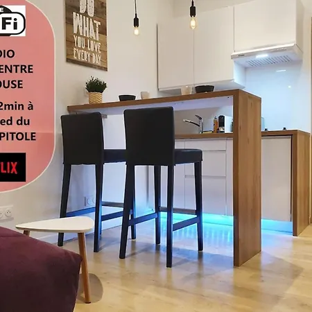 Ferienwohnung St Rome - A 2 Pas Du Capitole - Metro Toulouse Exterior foto